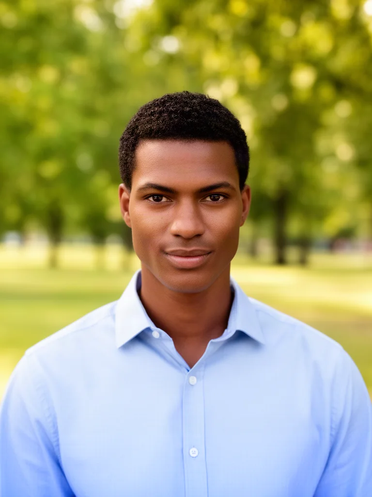 Outdoor natural light, AI Headshot Generator example: After