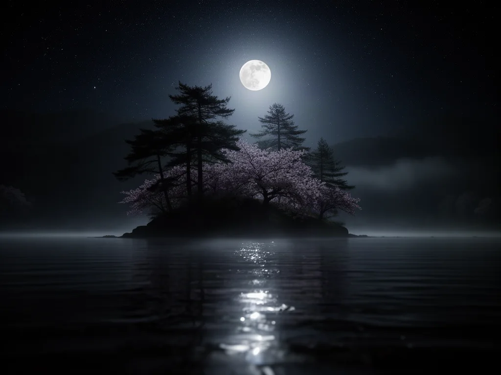 Day to night, AI Image Editor example: After